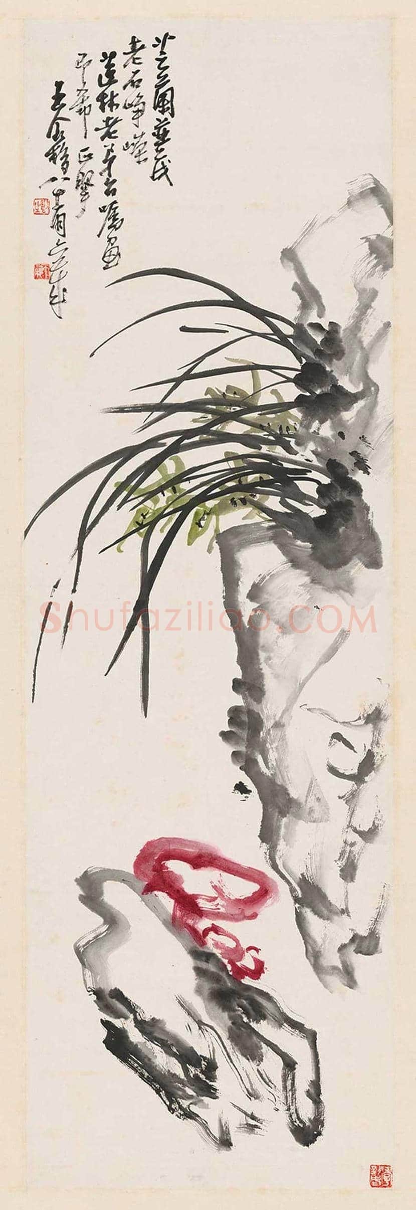 王个簃花鸟画作品欣赏 | 书画文摘