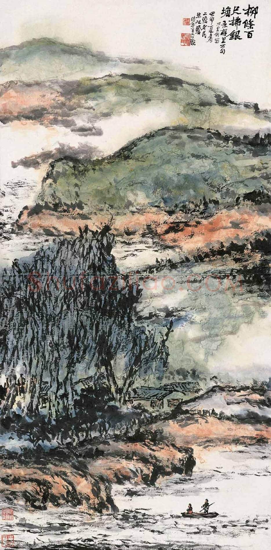 朱屺瞻国画作品欣赏 | 书画科普