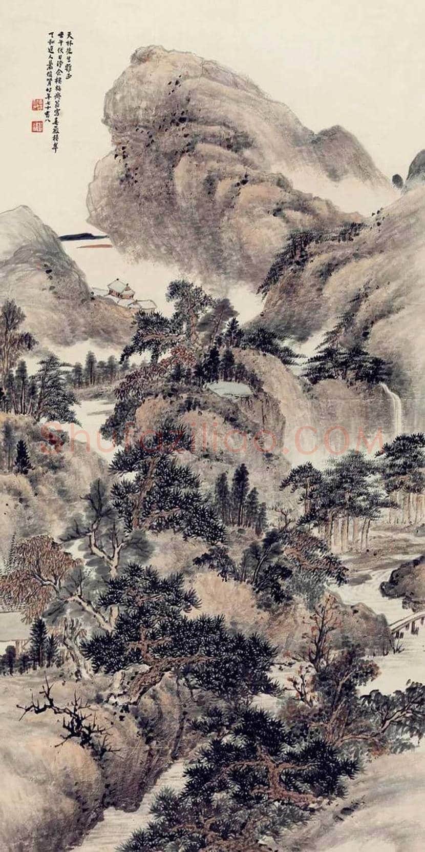 萧俊贤山水画欣赏 | 书画常识
