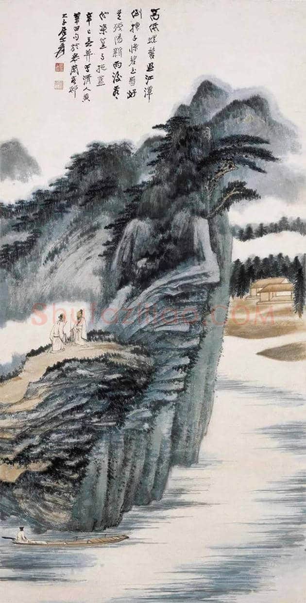 一代画坛巨匠张大千画作欣赏 | 书画学堂