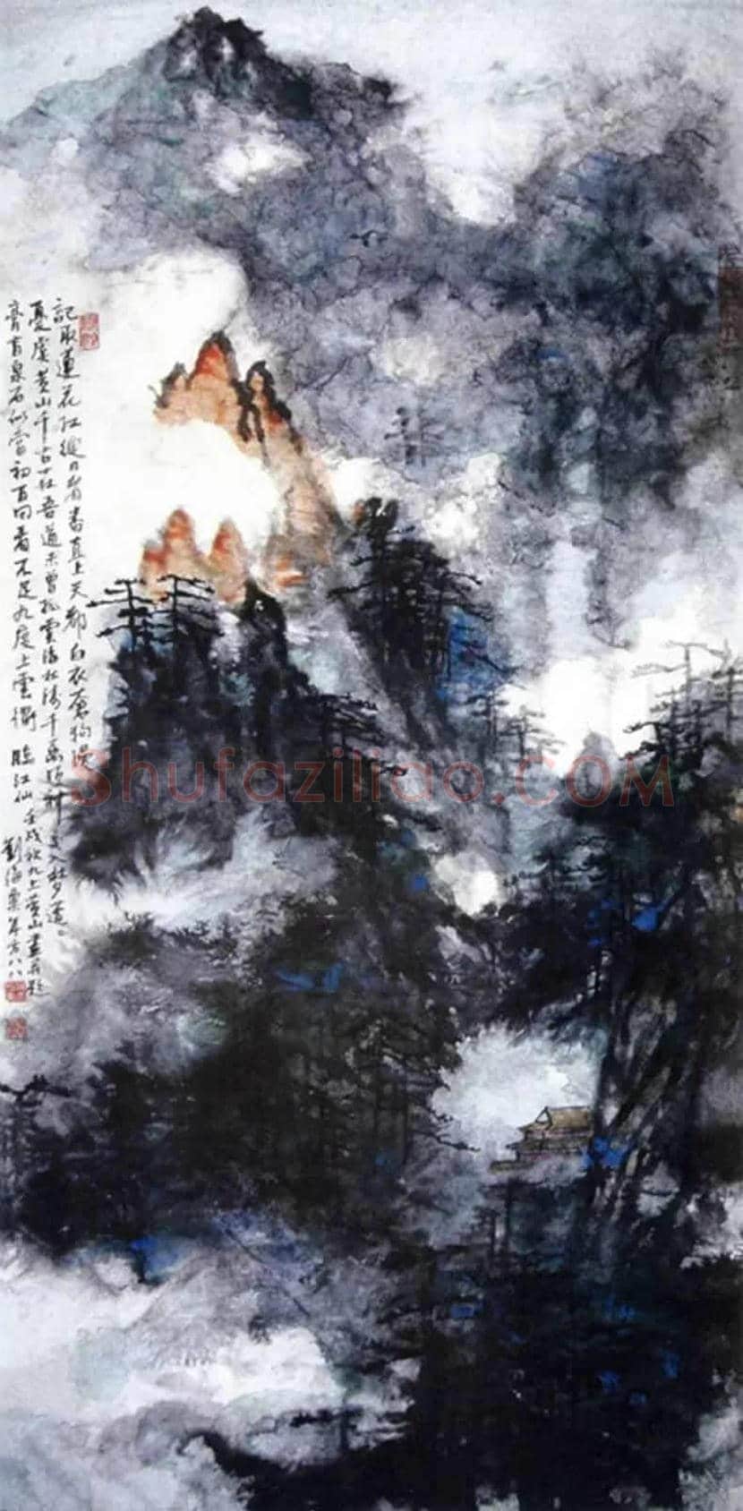 刘海粟经典作品高清全集 | 书画文摘