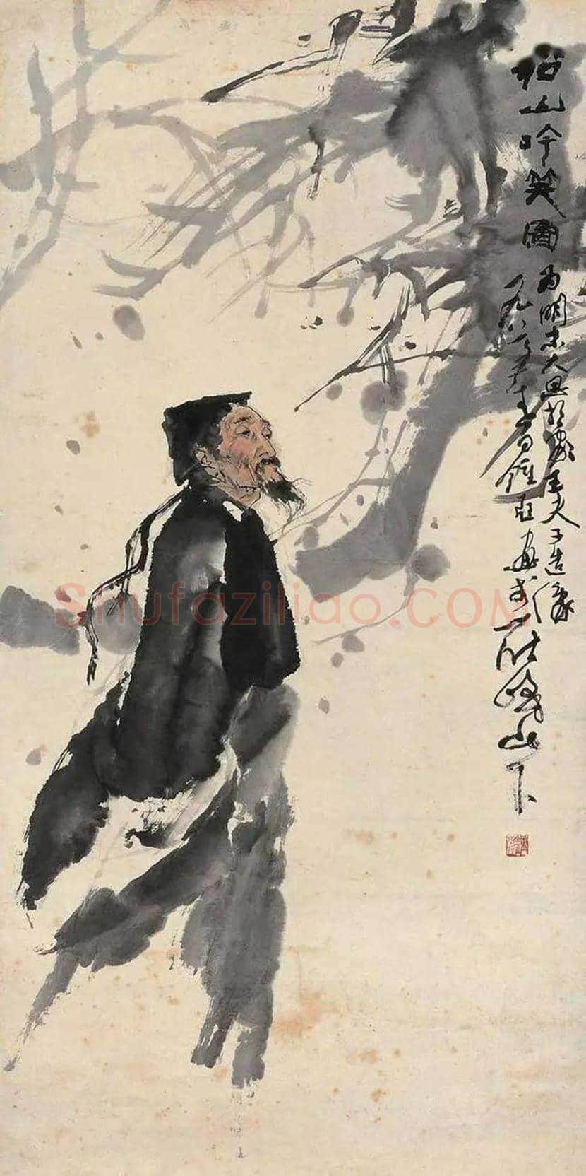 钟增亚人物画欣赏 | 书画常识