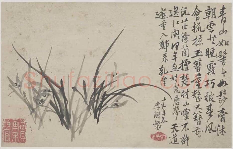 李鱓花鸟册页欣赏 | 书画讲解