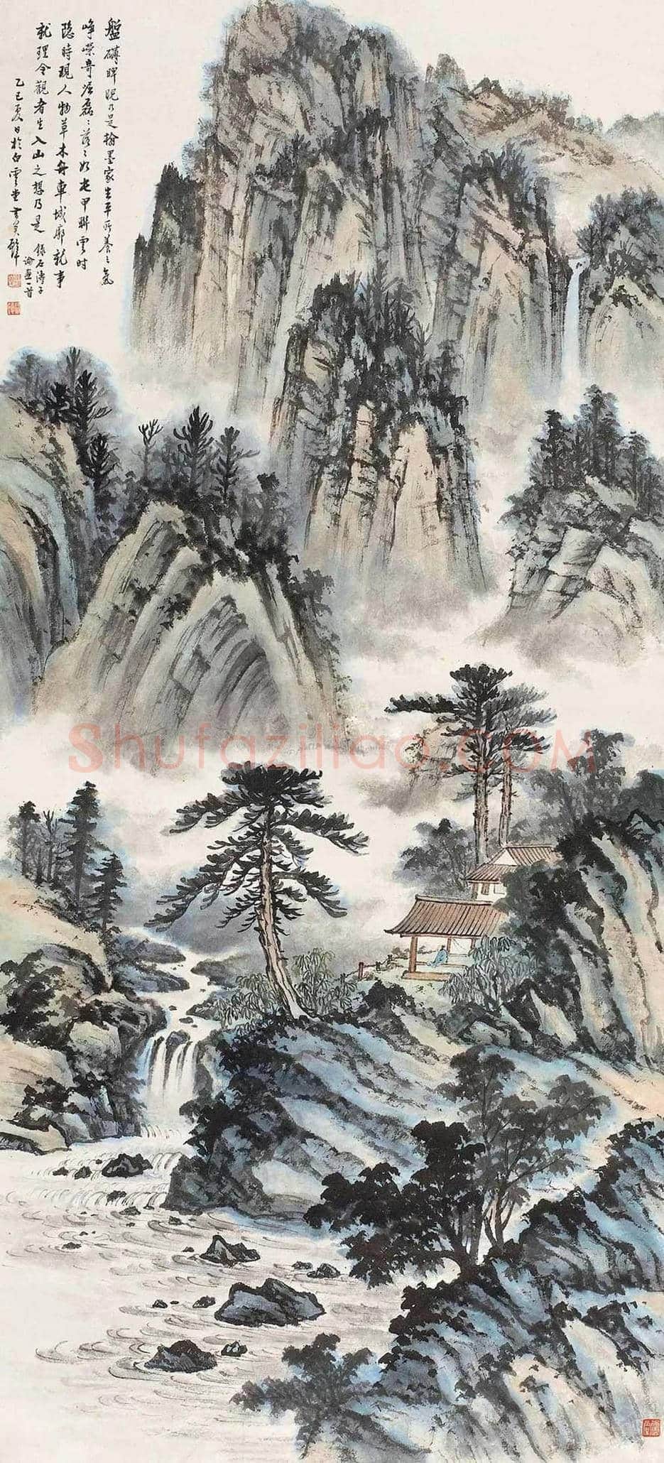 黄君璧山水画欣赏 | 书画知识