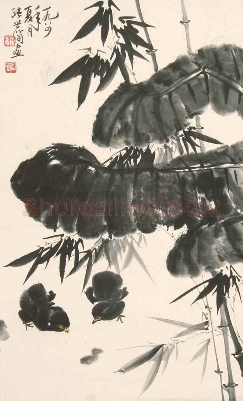 张世简花鸟画作品欣赏 | 书画学堂