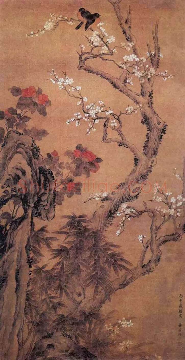 史上最全《岁朝清供图》:潘天寿、张大千、梅兰芳等 | 书画学堂