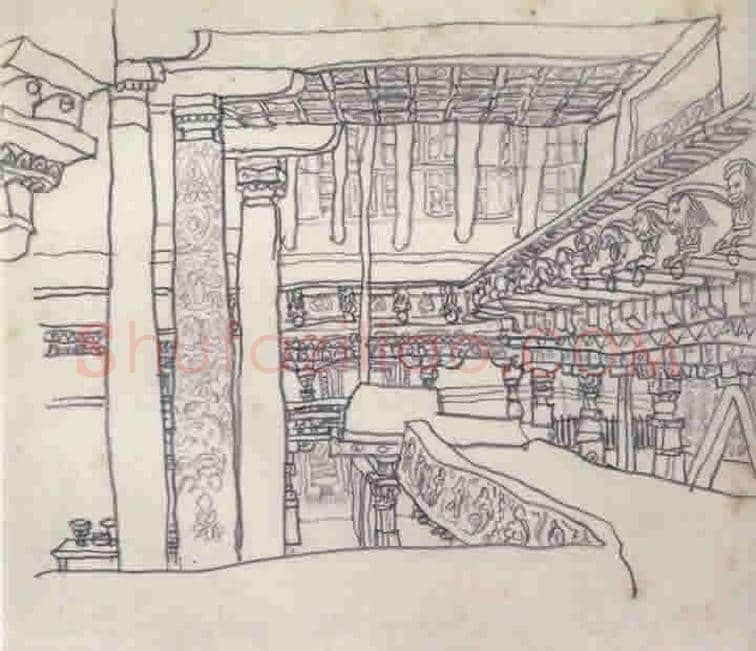 陈丹青的西藏速写欣赏 | 书画学堂
