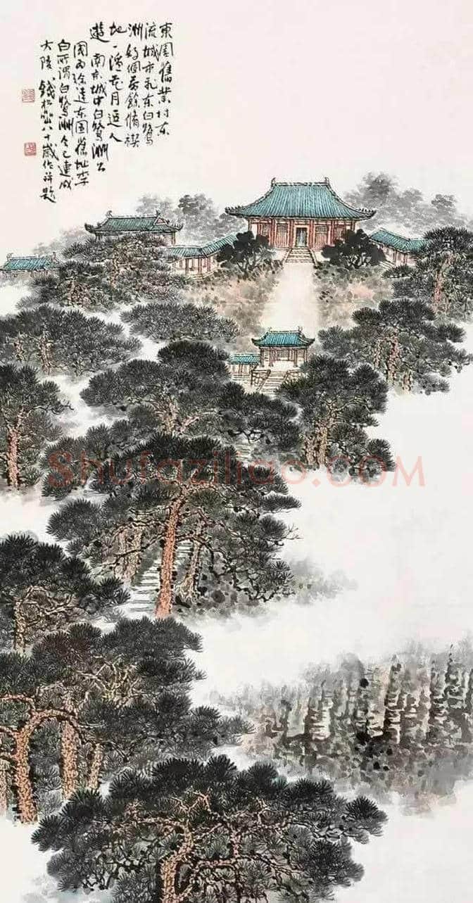 钱松岩丨钱松嵒作品欣赏 | 书画百科