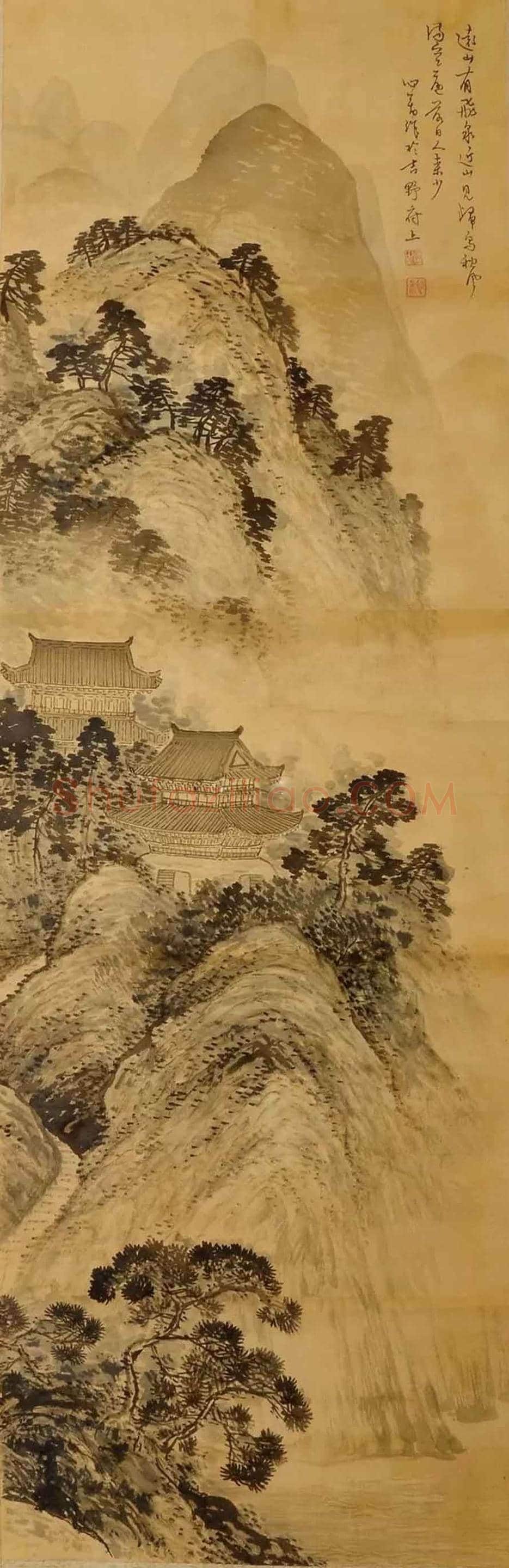 溥儒山水画欣赏 | 书画百科