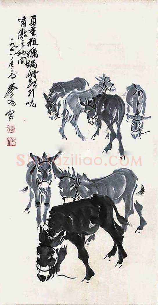 一文读懂黄胄画的驴到底值多少钱？ | 书画常识