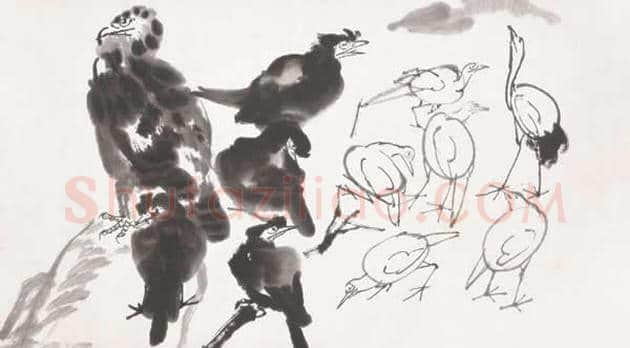 王明明儿童时期画作欣赏 | 书画学堂