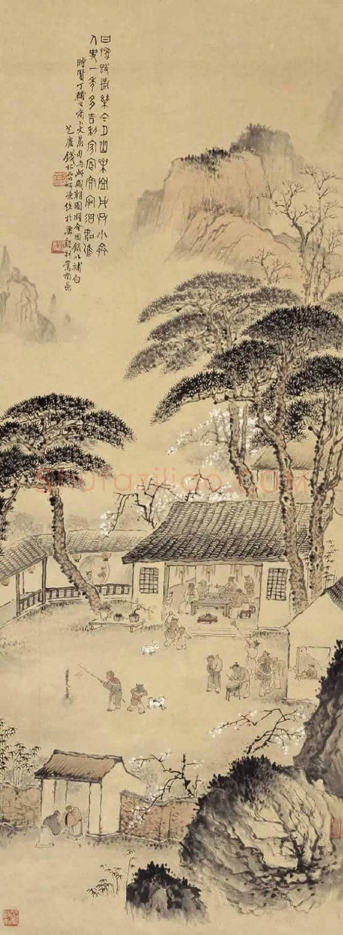 钱松岩丨钱松喦谈绘画 | 书画讲解