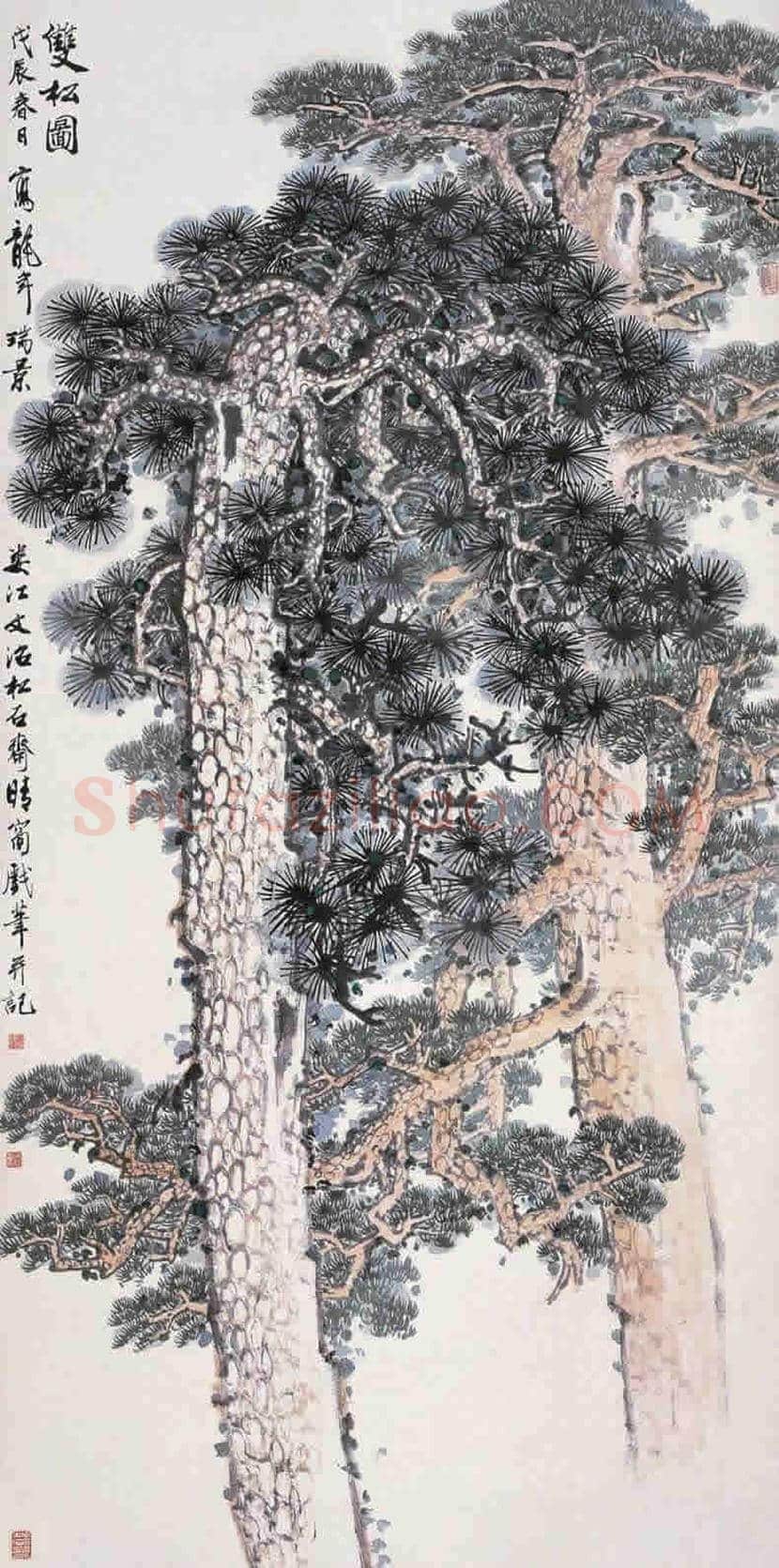 宋文治花鸟画欣赏 | 书画常识