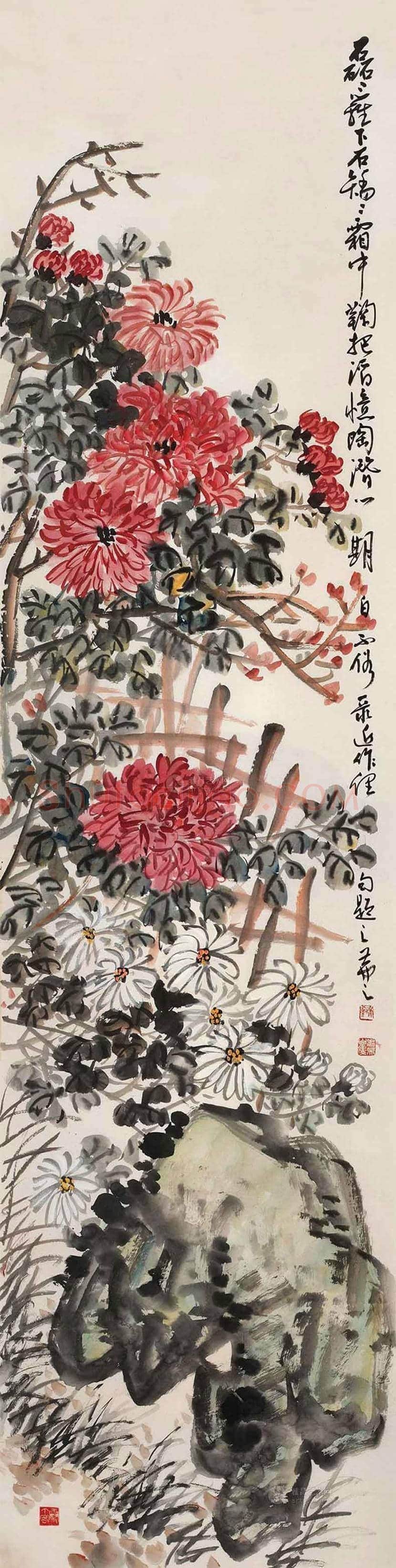 吴茀之花鸟画作品欣赏 | 书画常识