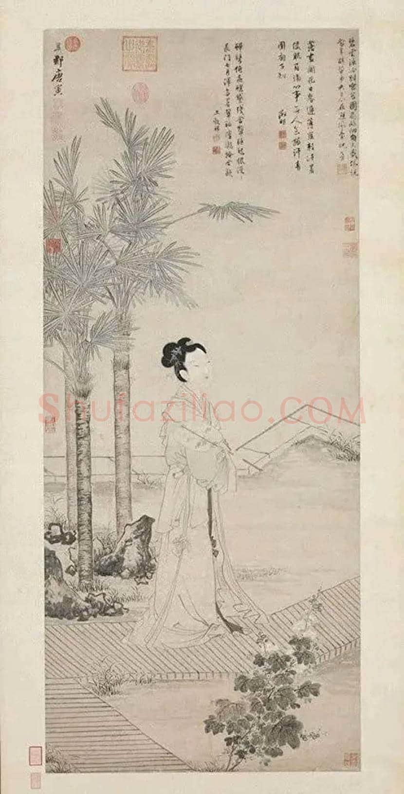 唐伯虎名作欣赏 | 书画文摘