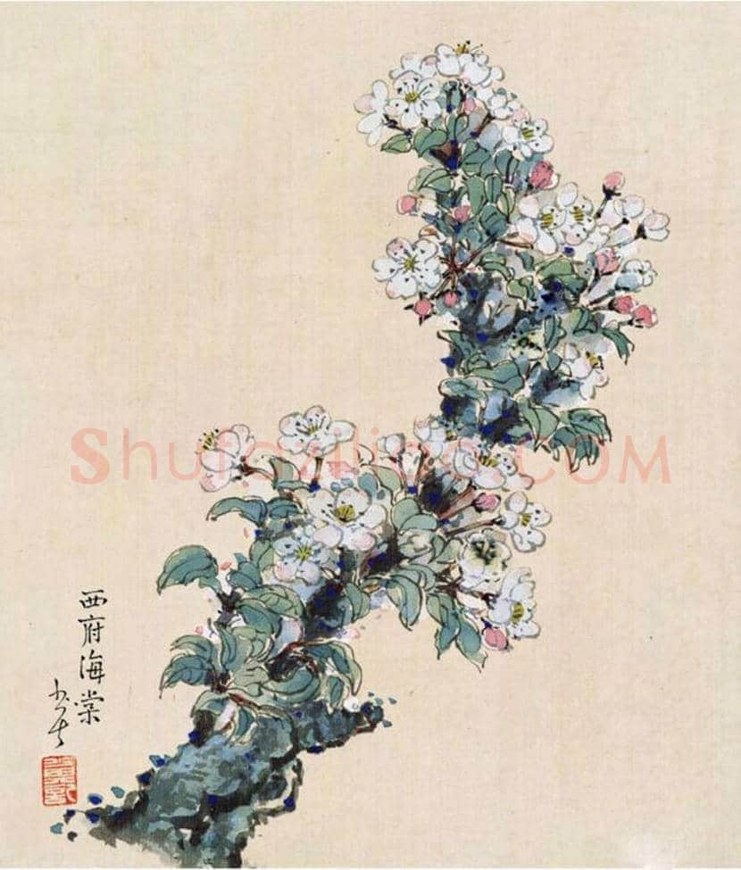 赖少其花鸟画作品欣赏 | 书画学堂