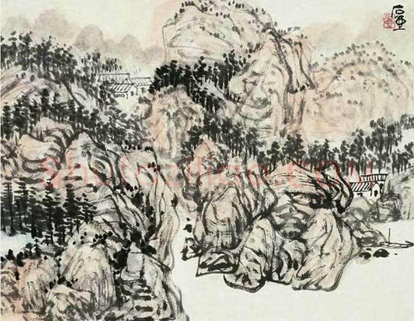 陈子庄山水画作品欣赏 | 书画文摘