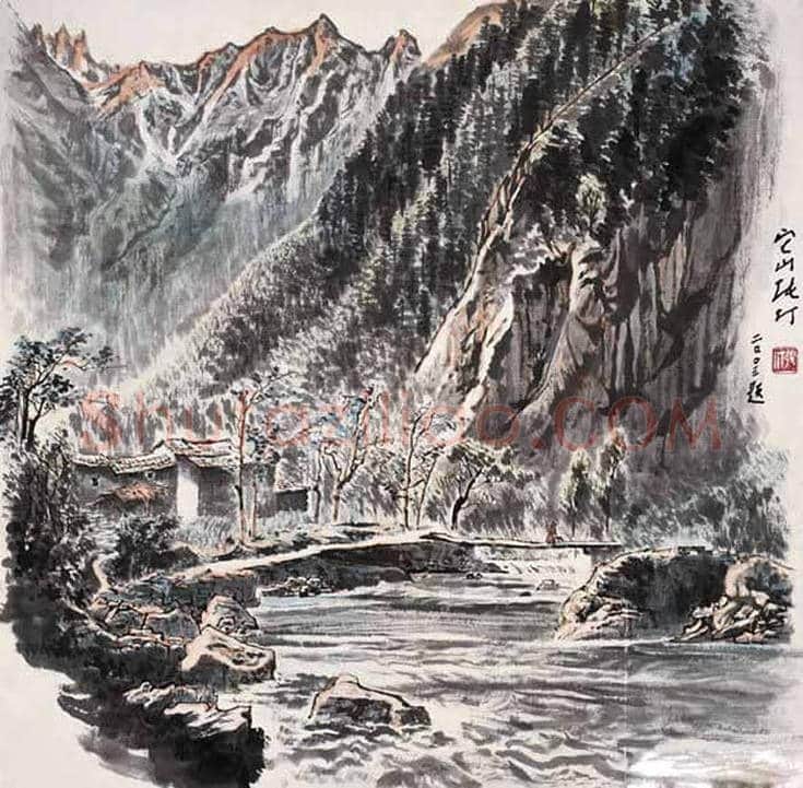 张仃水墨画作品欣赏 | 书画科普