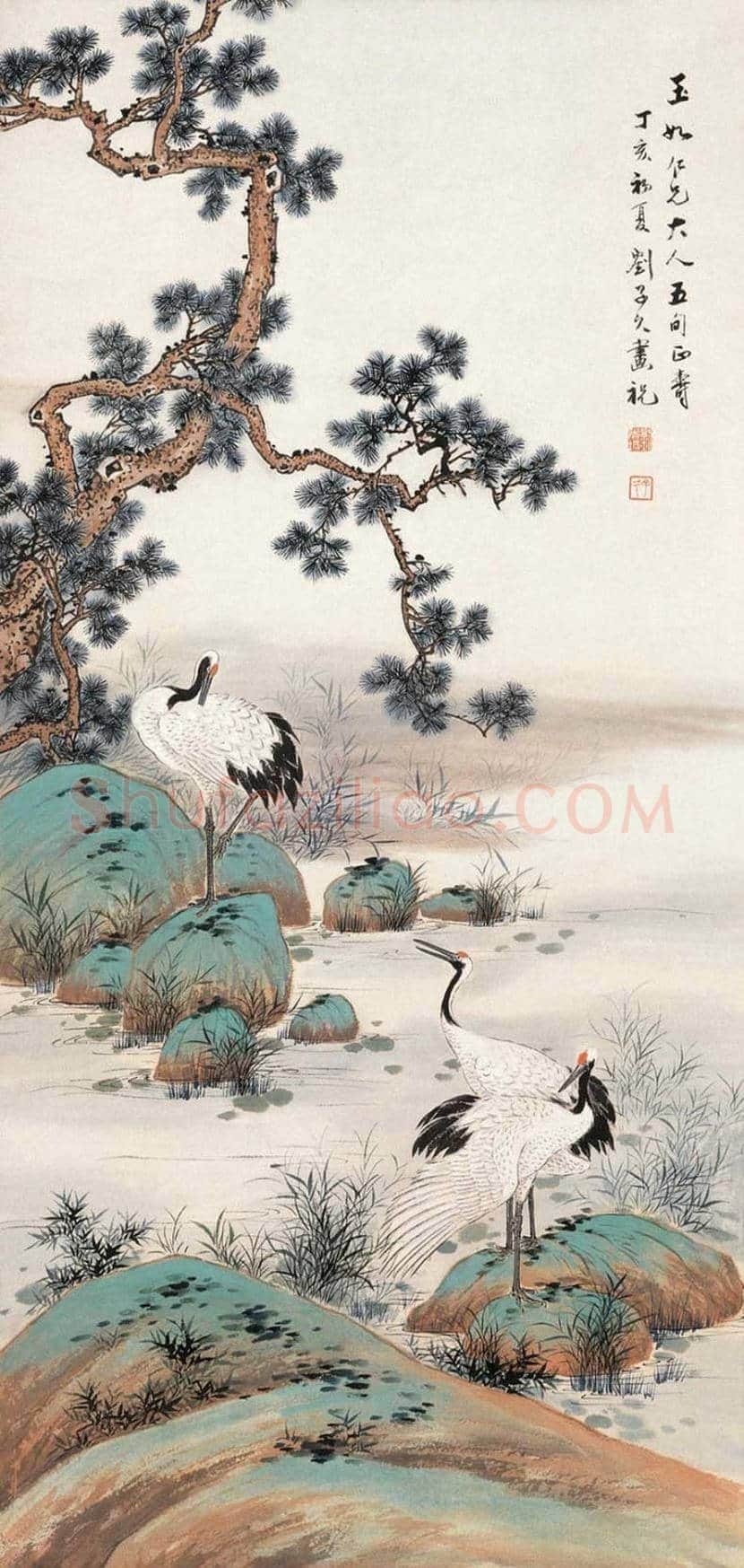 刘子久花鸟画作品欣赏 | 书画常识