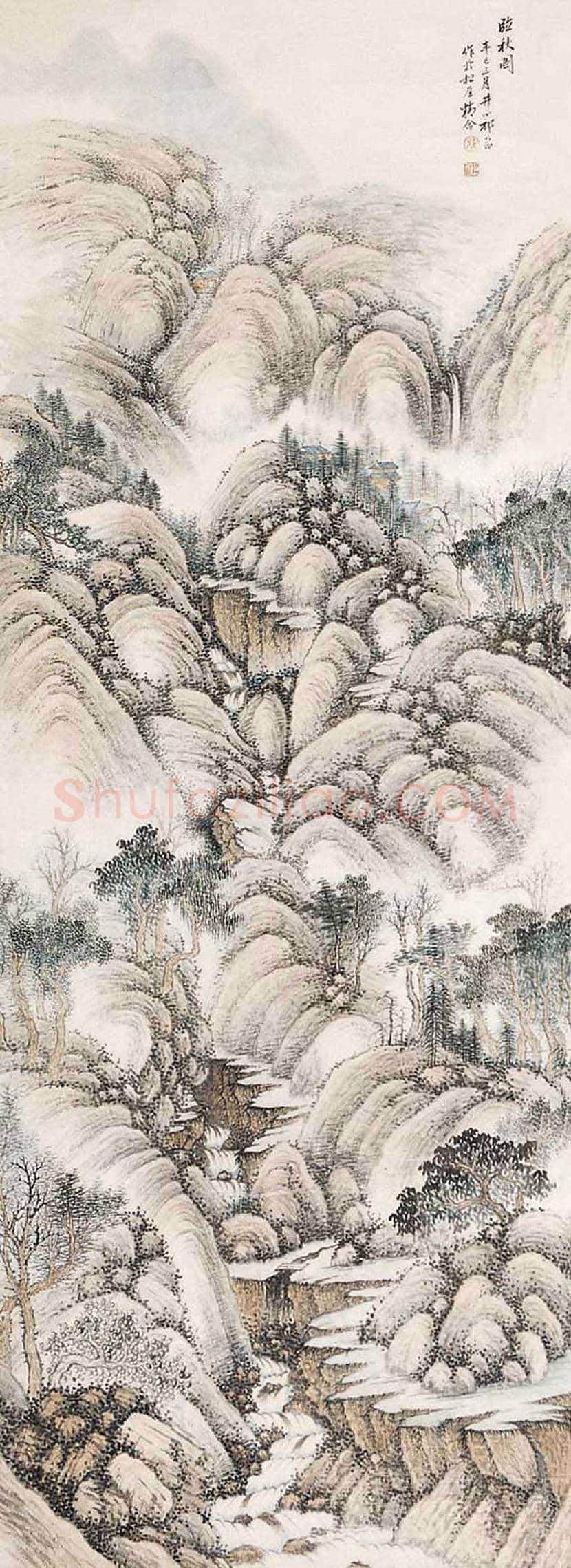 祁昆山水画作品欣赏 | 书画文摘