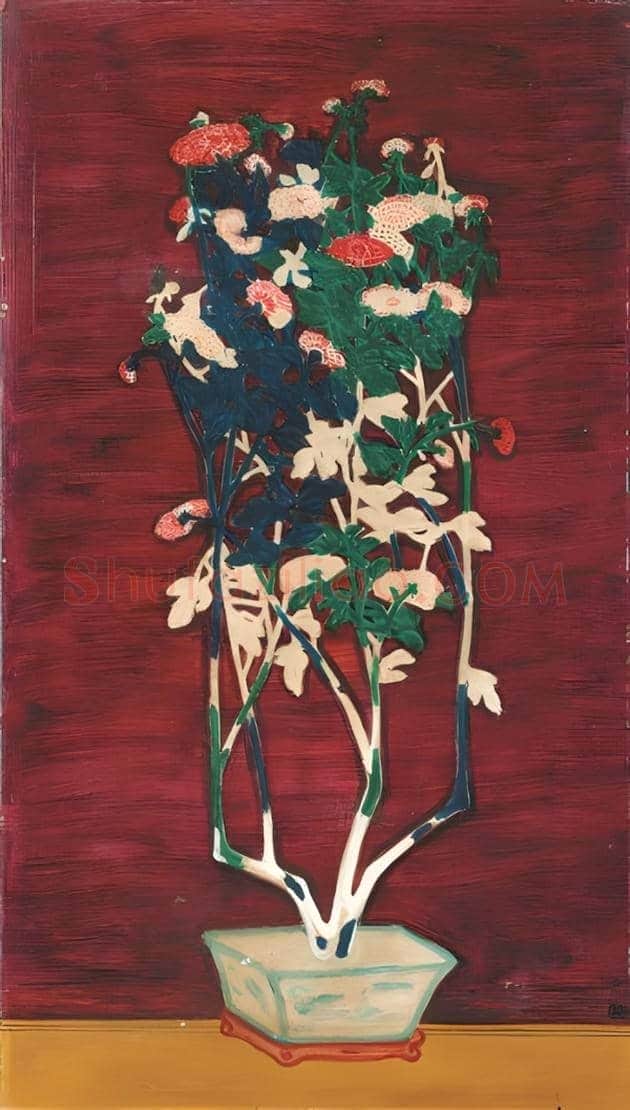 常玉花卉作品欣赏及拍卖价格 | 书画百科