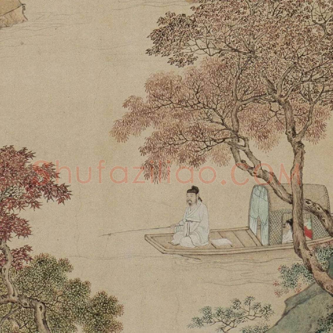 仇英·仙山与桃源 | 书画文摘