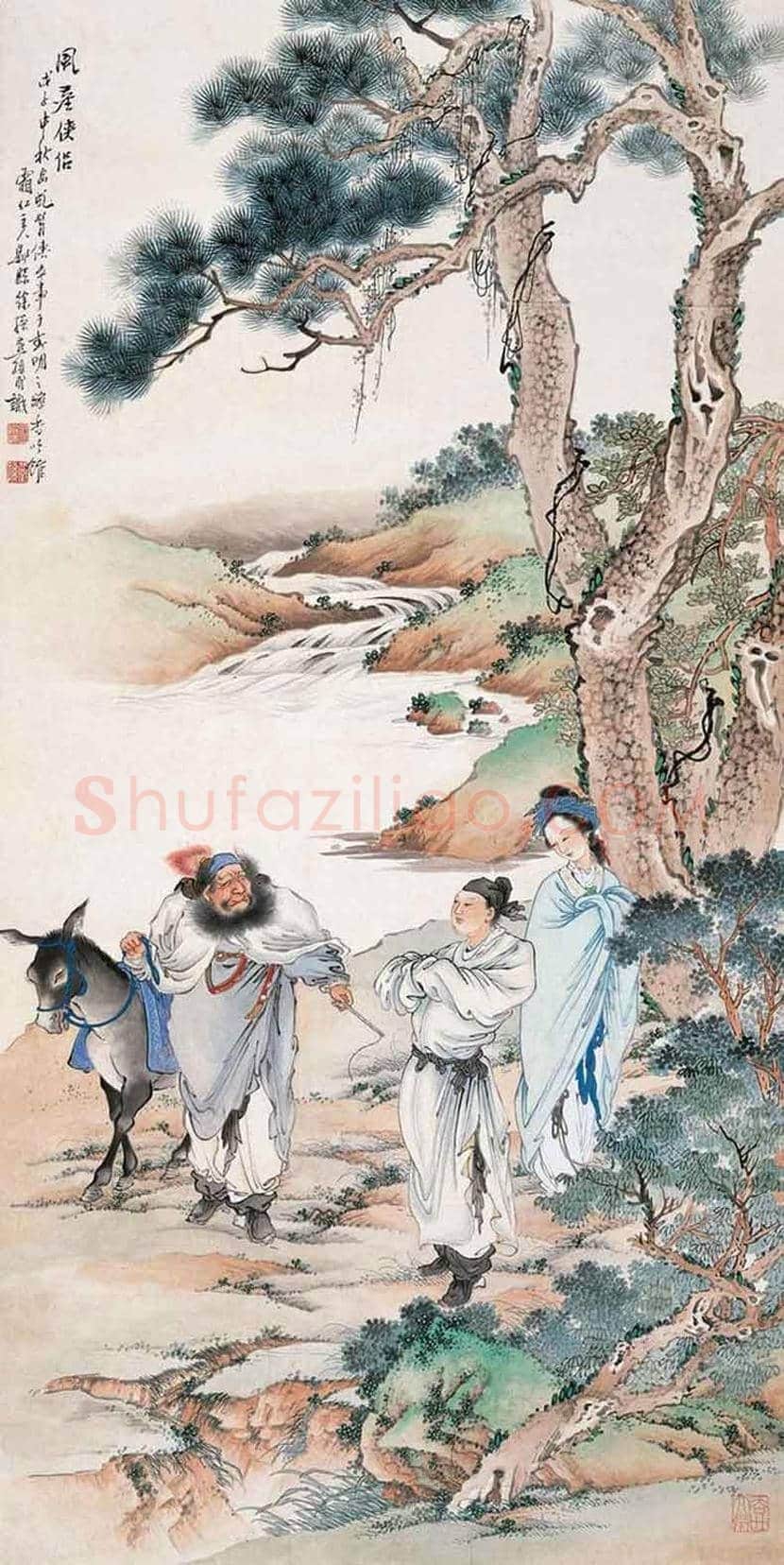 徐燕孙人物画作品欣赏 | 书画讲解