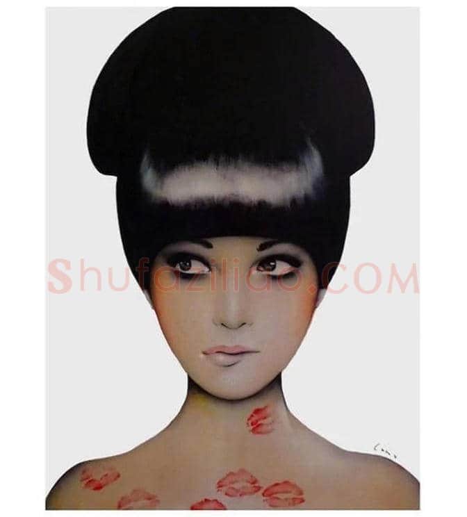 比利时女画家时尚肖像绘画作品欣赏 | 书画学堂