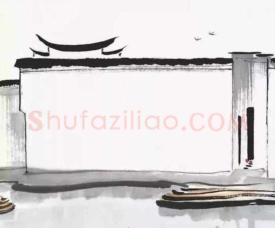 吴冠中作品《双燕》欣赏 | 书画常识