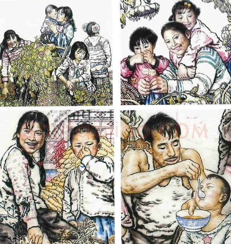 刘文西作品欣赏丨一文看懂刘文西 | 书画文摘