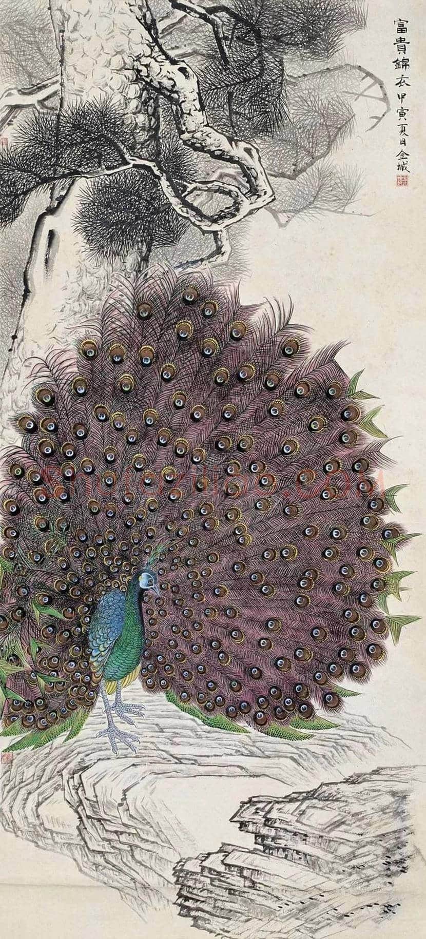 金城国画作品欣赏 | 书画科普