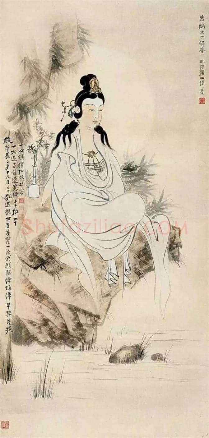 名人字画欣赏：张大千、傅抱石、林风眠等…… | 书画学堂