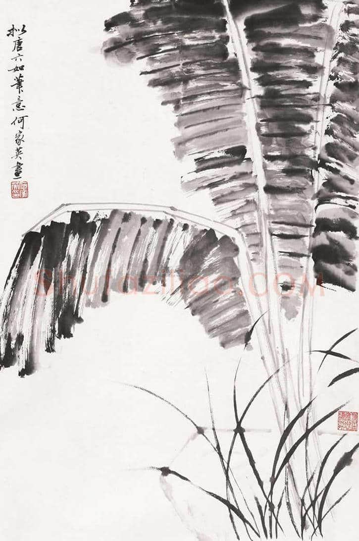 何家英腕底的鸟语花香 | 书画讲解