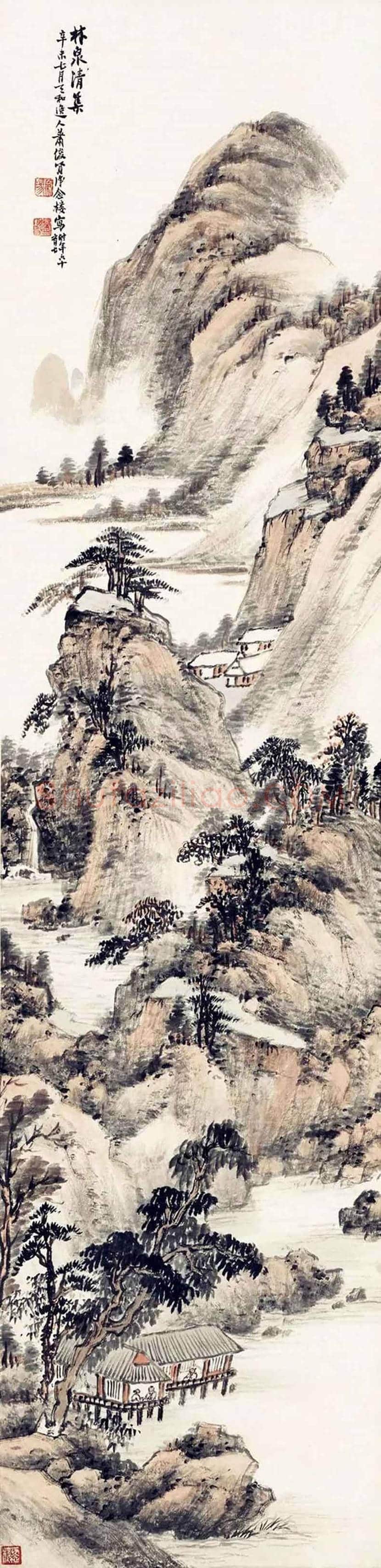 萧俊贤山水画欣赏 | 书画常识