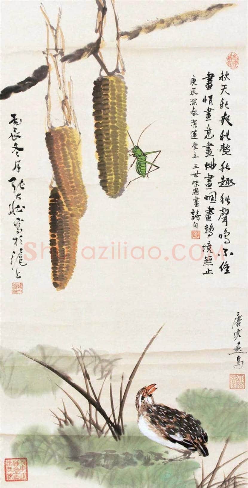 张大壮花鸟画作品欣赏 | 书画文摘