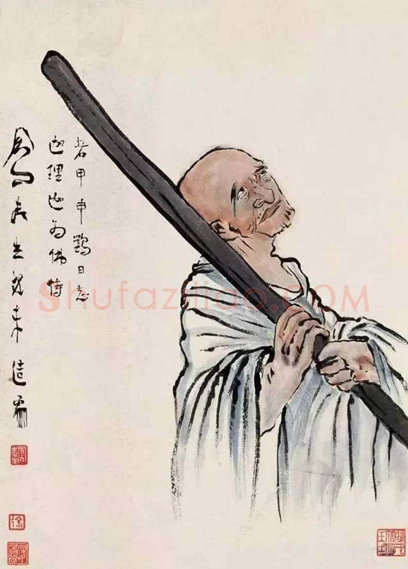 吕凤子人物画作品欣赏 | 书画百科