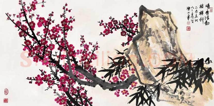 陈伯希作品欣赏 | 书画资料