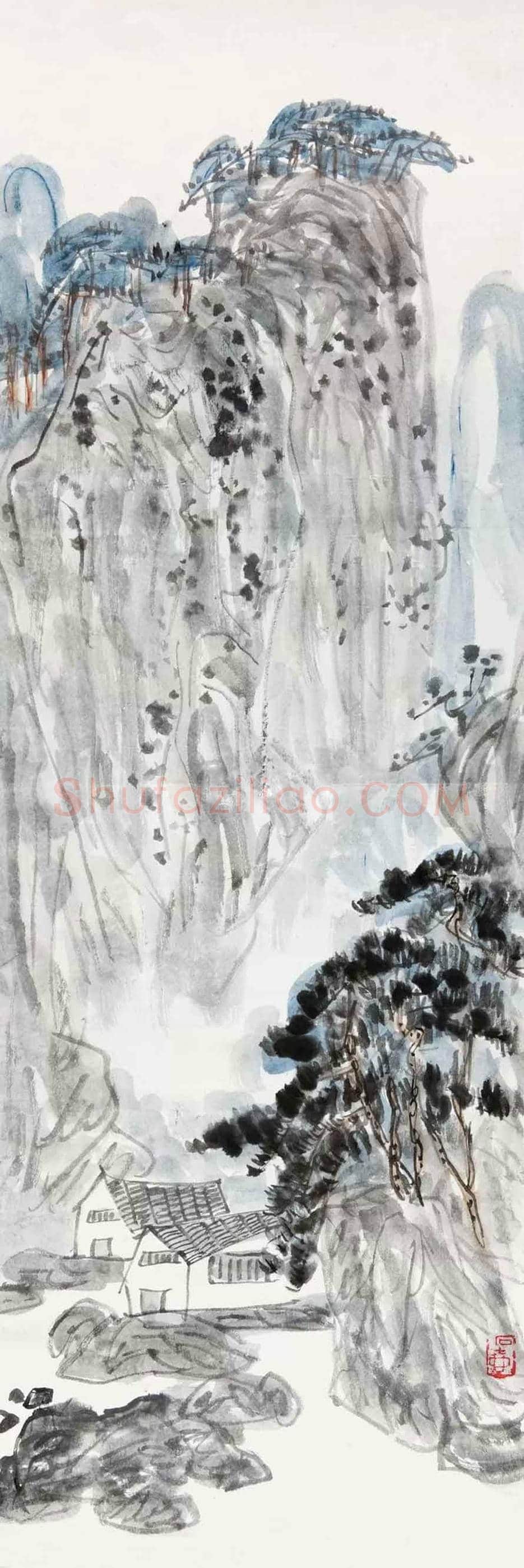 陈子庄山水画作品欣赏 | 书画文摘