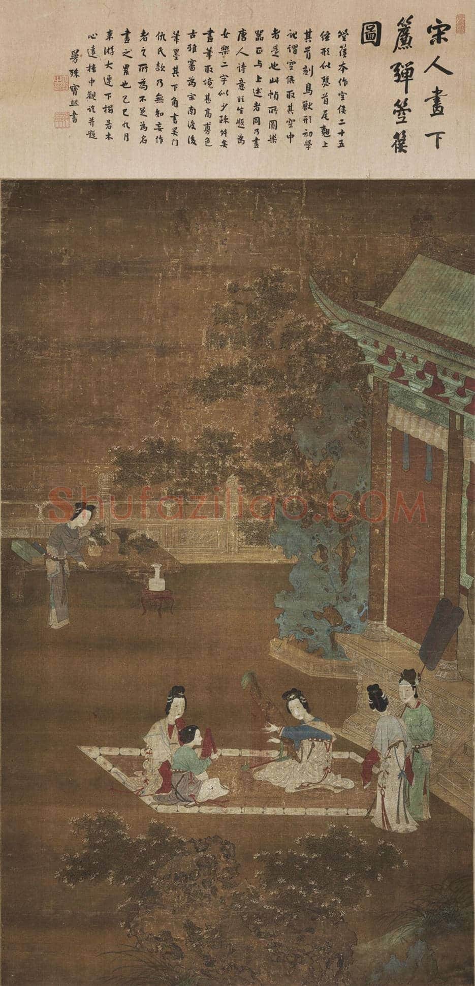 仇英作品高清大图欣赏 | 书画常识