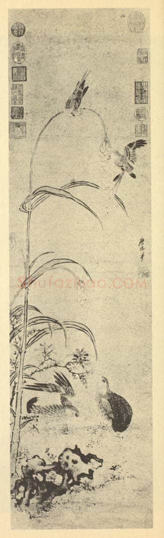 明 唐志尹《平安戬谷图》国画作品