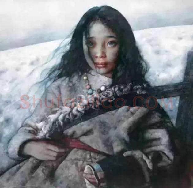 艾轩：孤寂的灵魂，一眼就让人难忘 | 书画资料