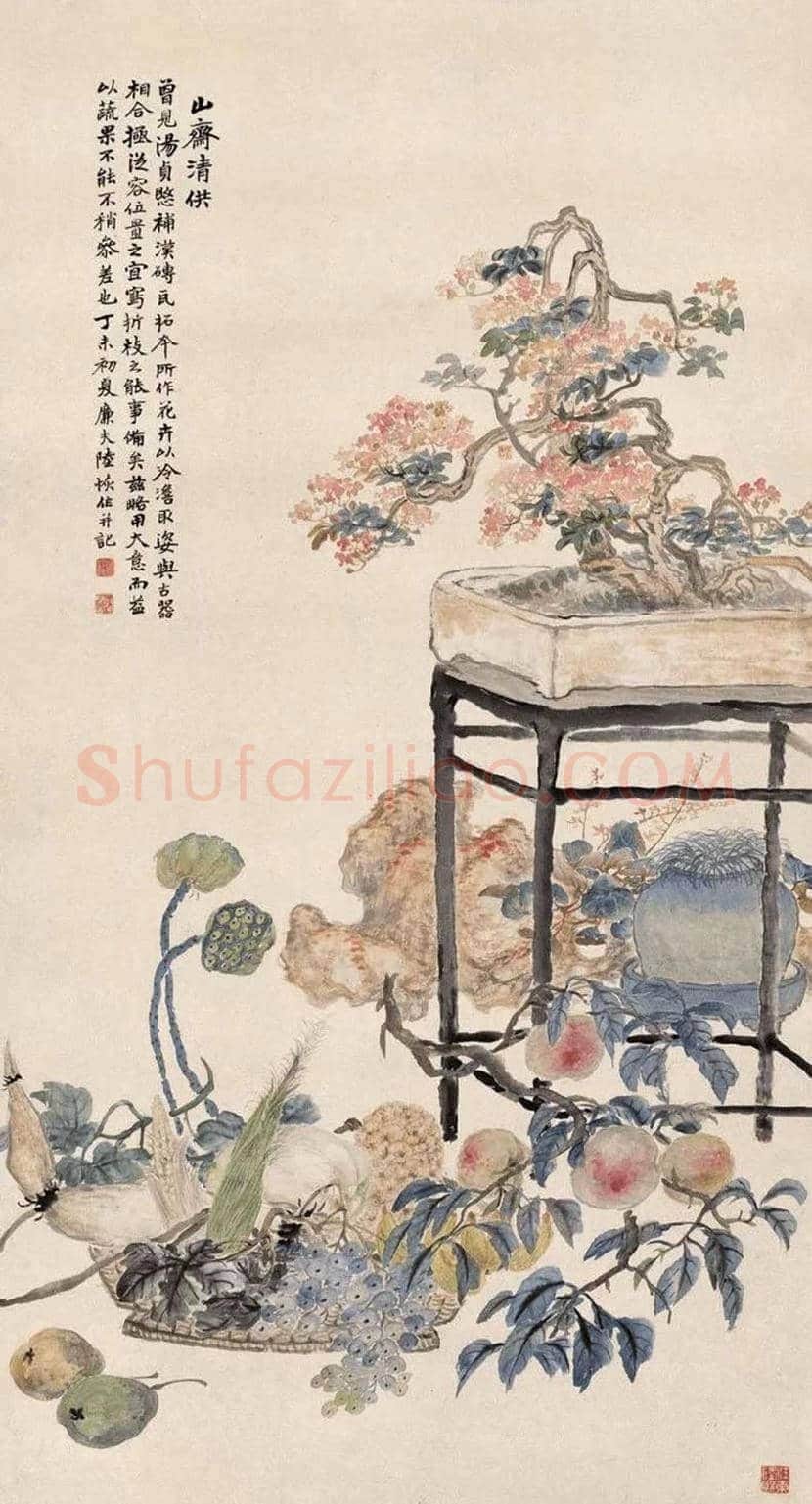 陆恢花鸟画作品欣赏 | 书画讲解
