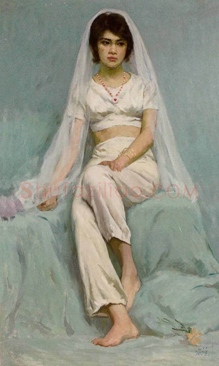 靳尚谊经典人物画高清全集 | 书画学堂