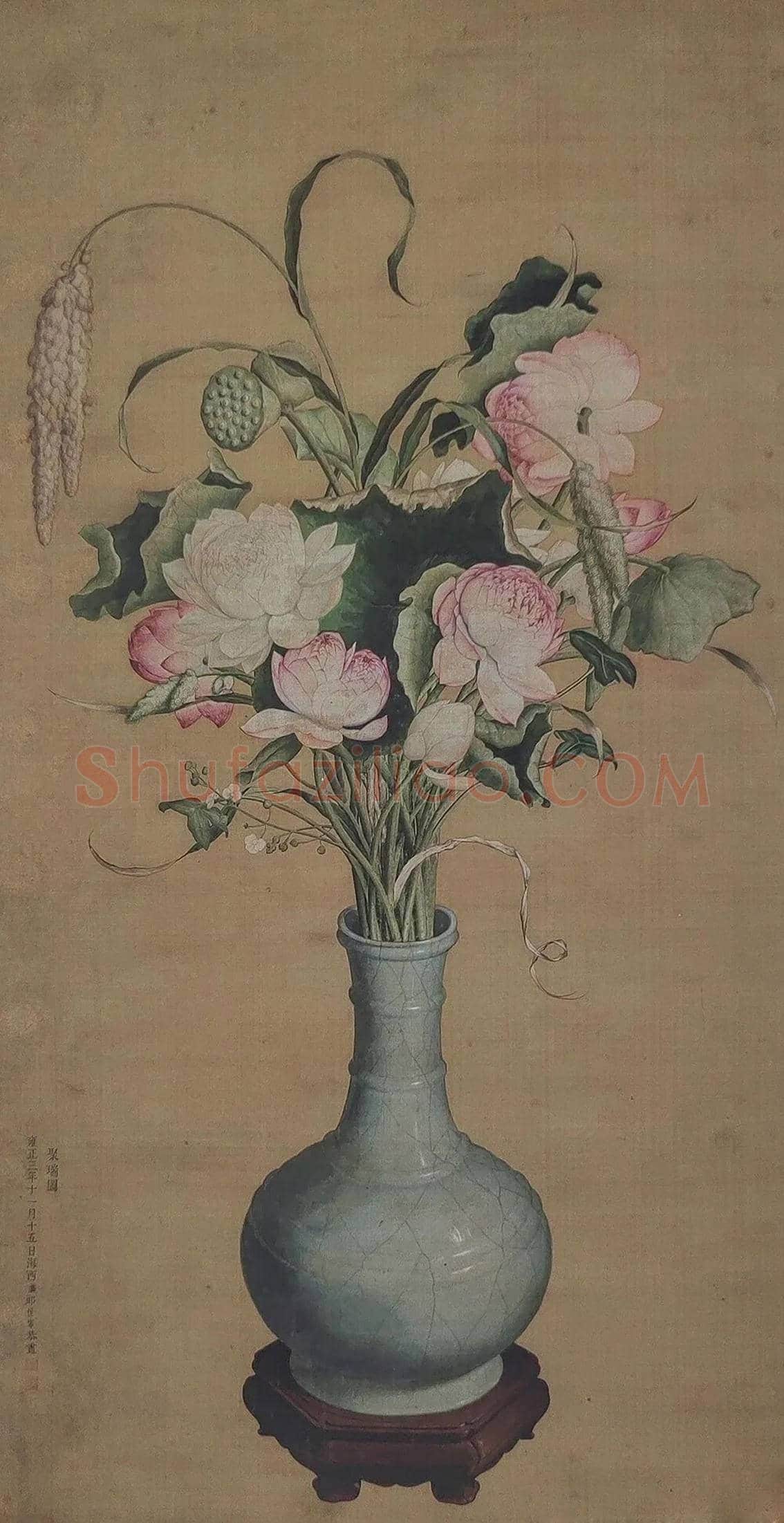 郎世宁《聚瑞图》欣赏 | 书画学堂
