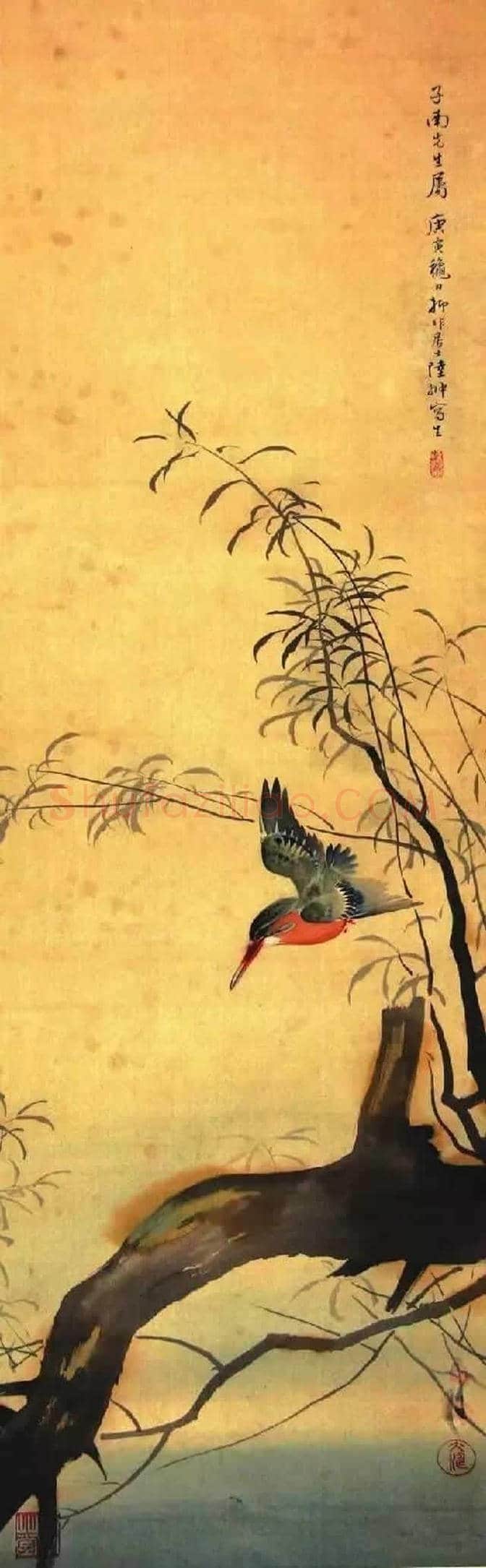 海派画家四大名旦的花鸟画作欣赏 | 书画科普