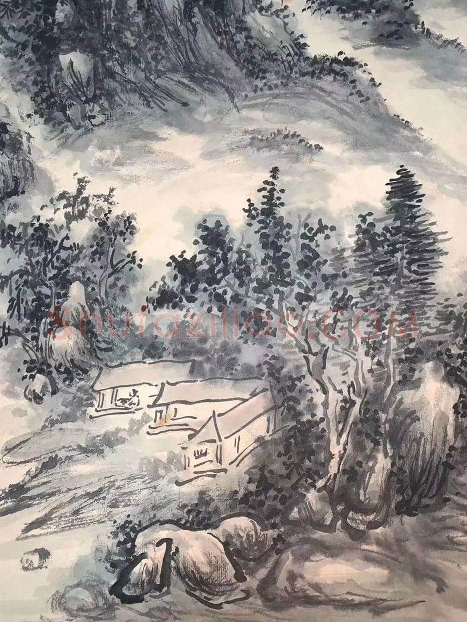黄宾虹作品《黄山纪游》,暮年精品力作 | 国画鉴赏