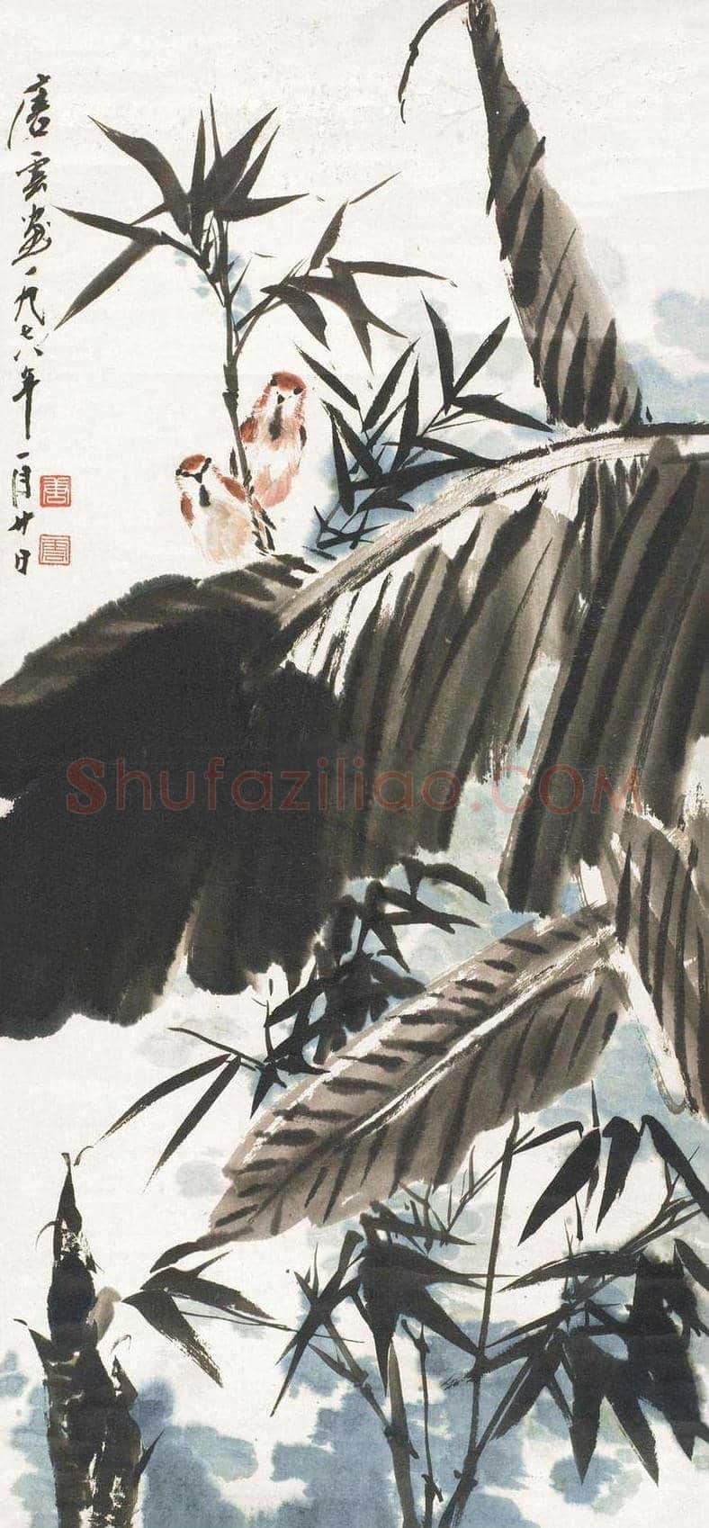 唐云花鸟画作品欣赏 | 书画学堂