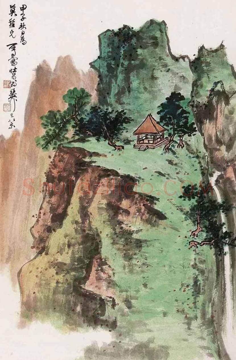 谢稚柳山水画欣赏 | 书画讲解