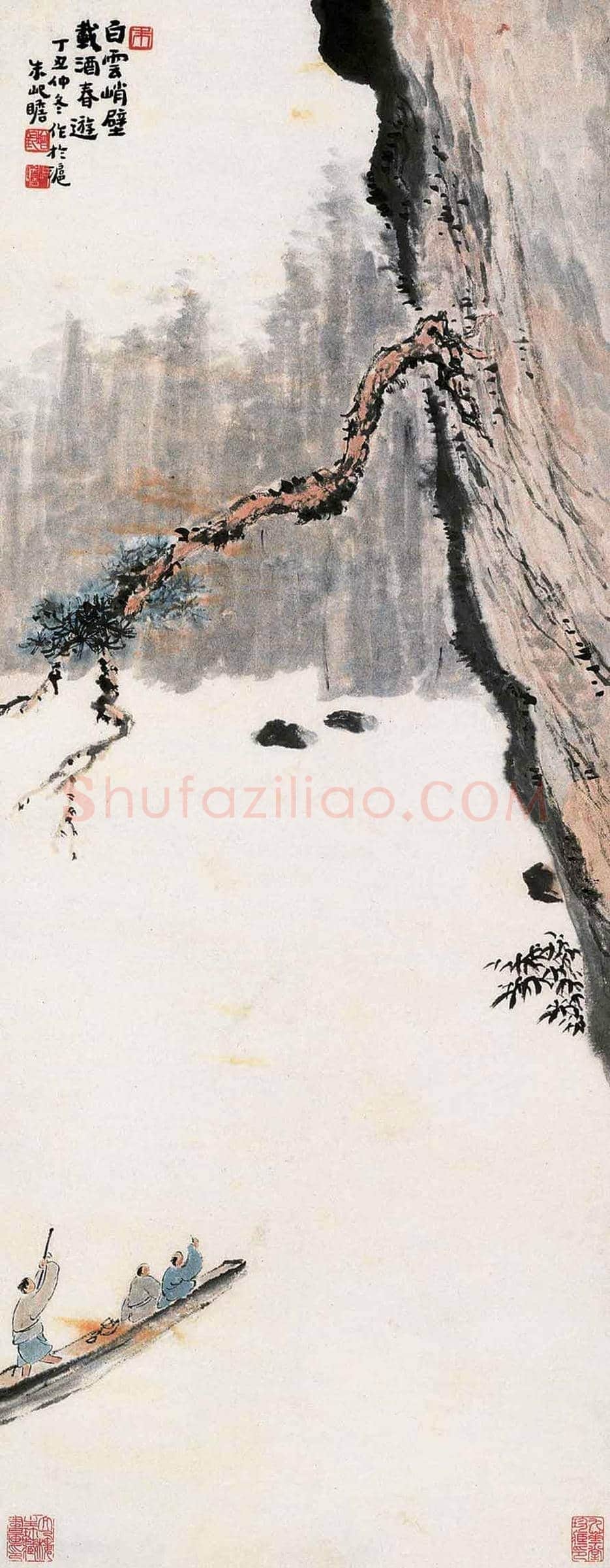 朱屺瞻国画作品欣赏 | 书画科普
