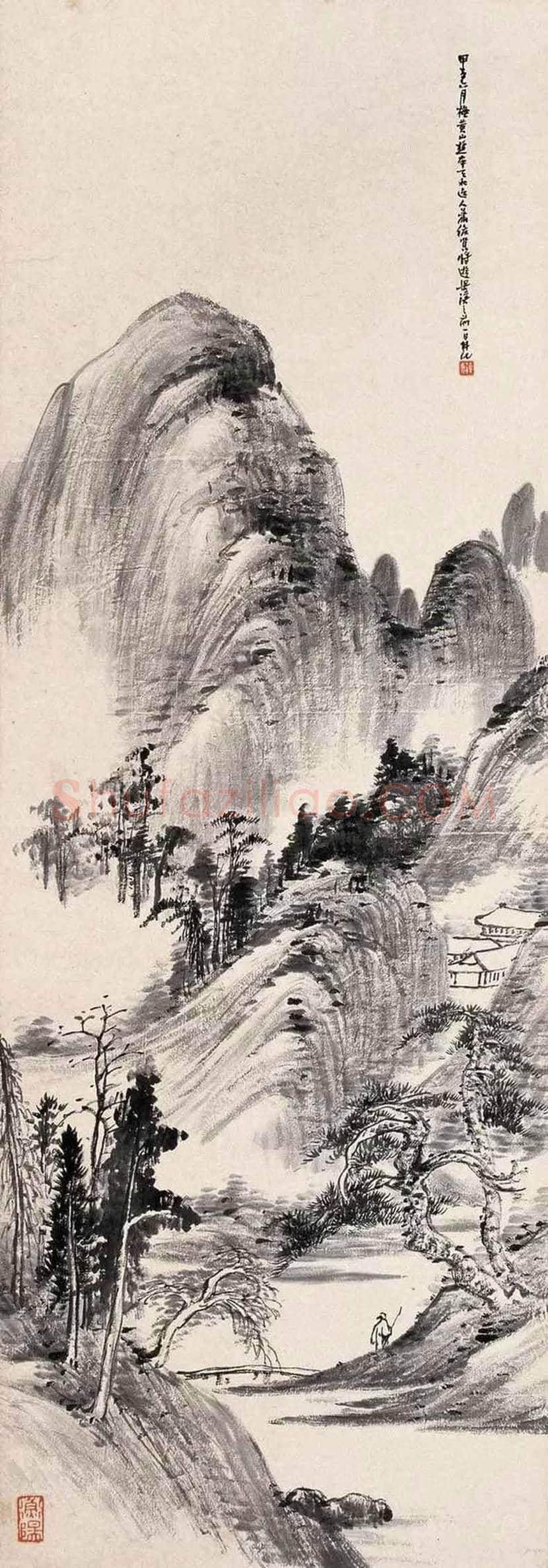 萧俊贤山水画欣赏 | 书画常识